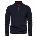 Valero London -  Stand Collar Casual Sweater