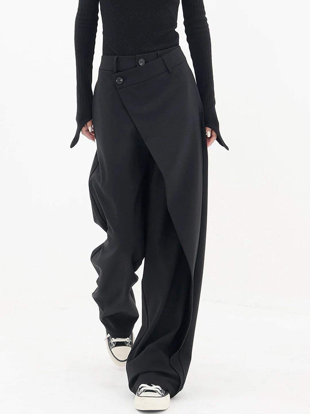 Millie™ - Asymmetrical Baggy Trousers