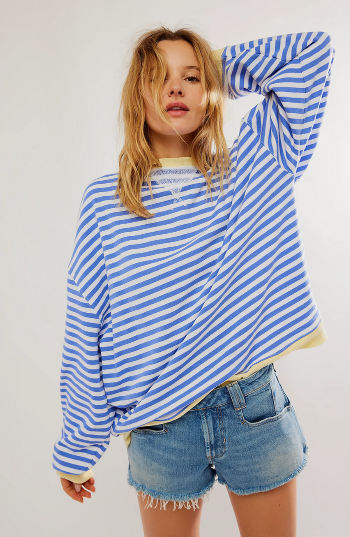 Mary | Striped Oversized Sweater