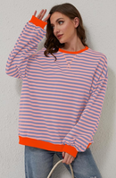 Mary | Striped Oversized Sweater