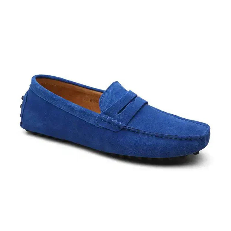 Valero London - Suede Driver Loafers