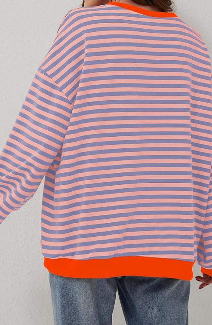 Mary | Striped Oversized Sweater