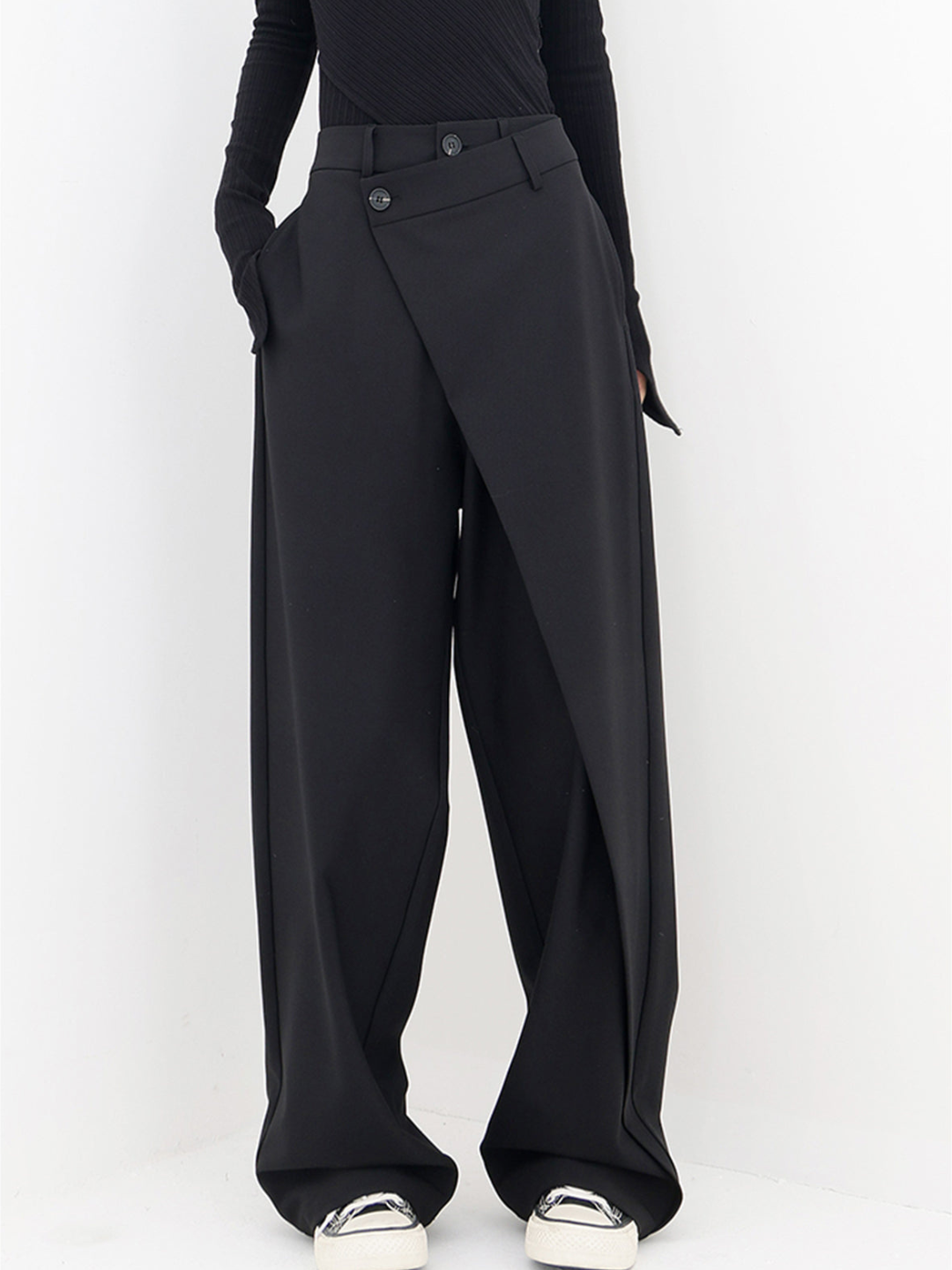 Millie™ - Asymmetrical Baggy Trousers