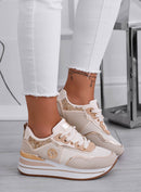 Valéro London™| Beige sneakers