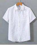 MARBELLA - LINEN SHIRT (SHORTSLEEVE)