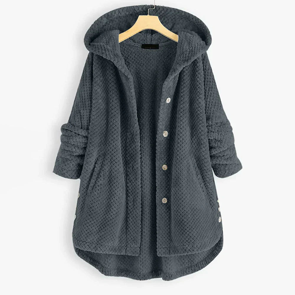 Daisy™ | Hooded Ribbed Coat