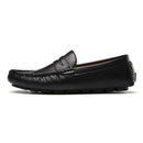 LEATHER DRIVER LOAFERS