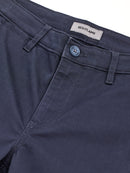 Valero London - Navy Stretch Skinny Fit Trouser