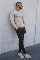 THE CREWNECK KNIT - BEIGE