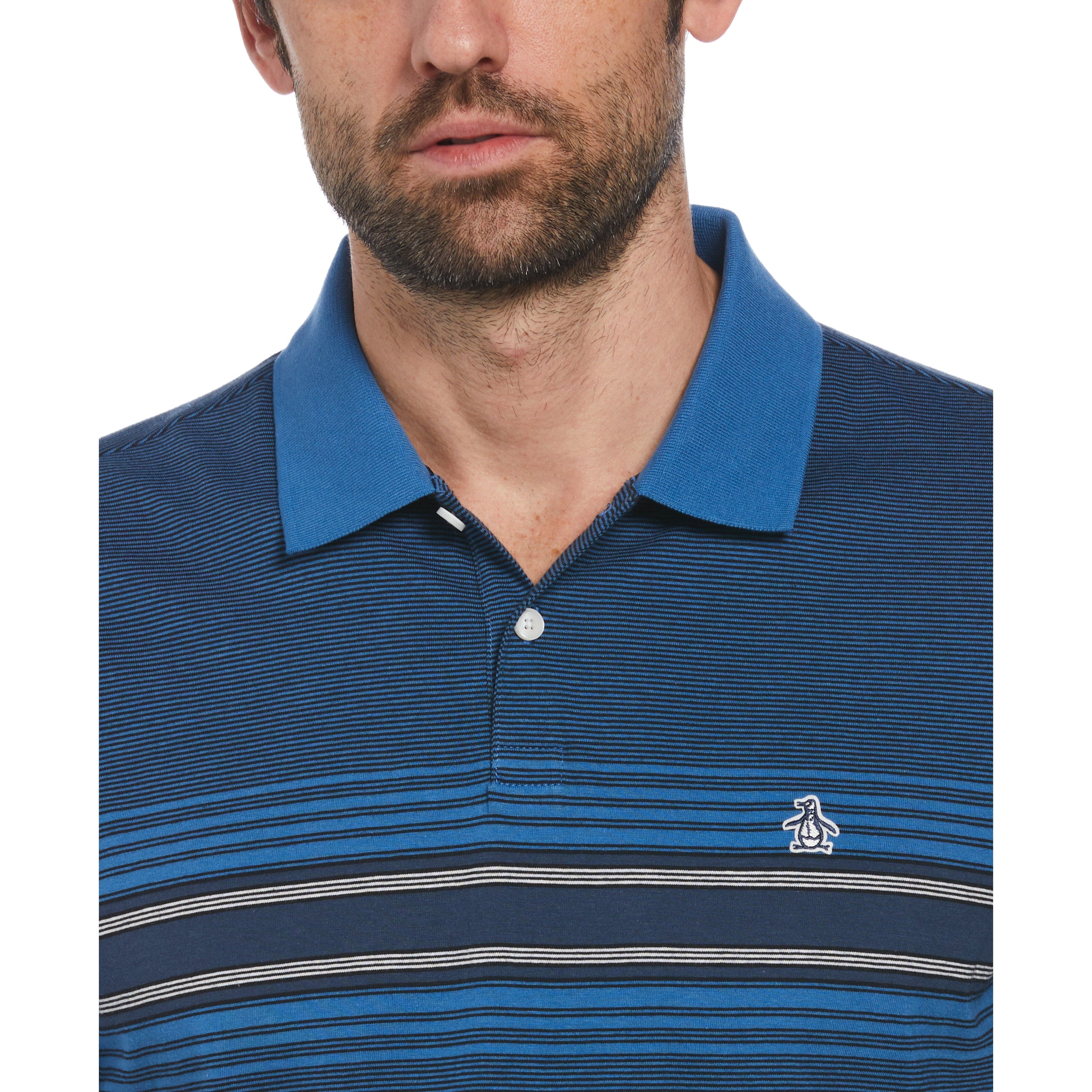 Valero London - Engineered Chest Stripe Polo