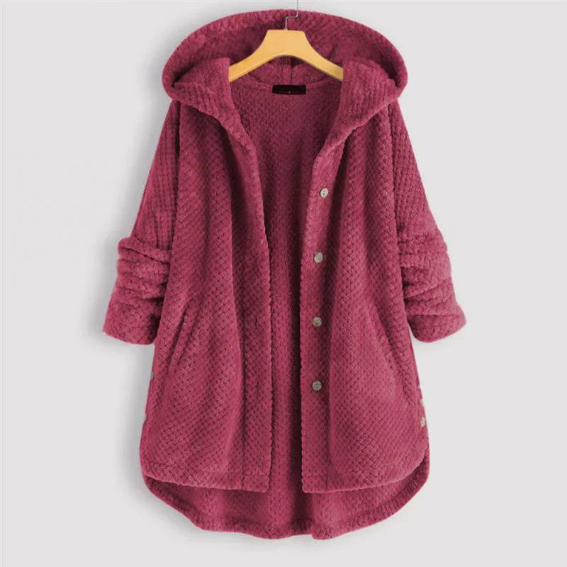 Daisy™ | Hooded Ribbed Coat