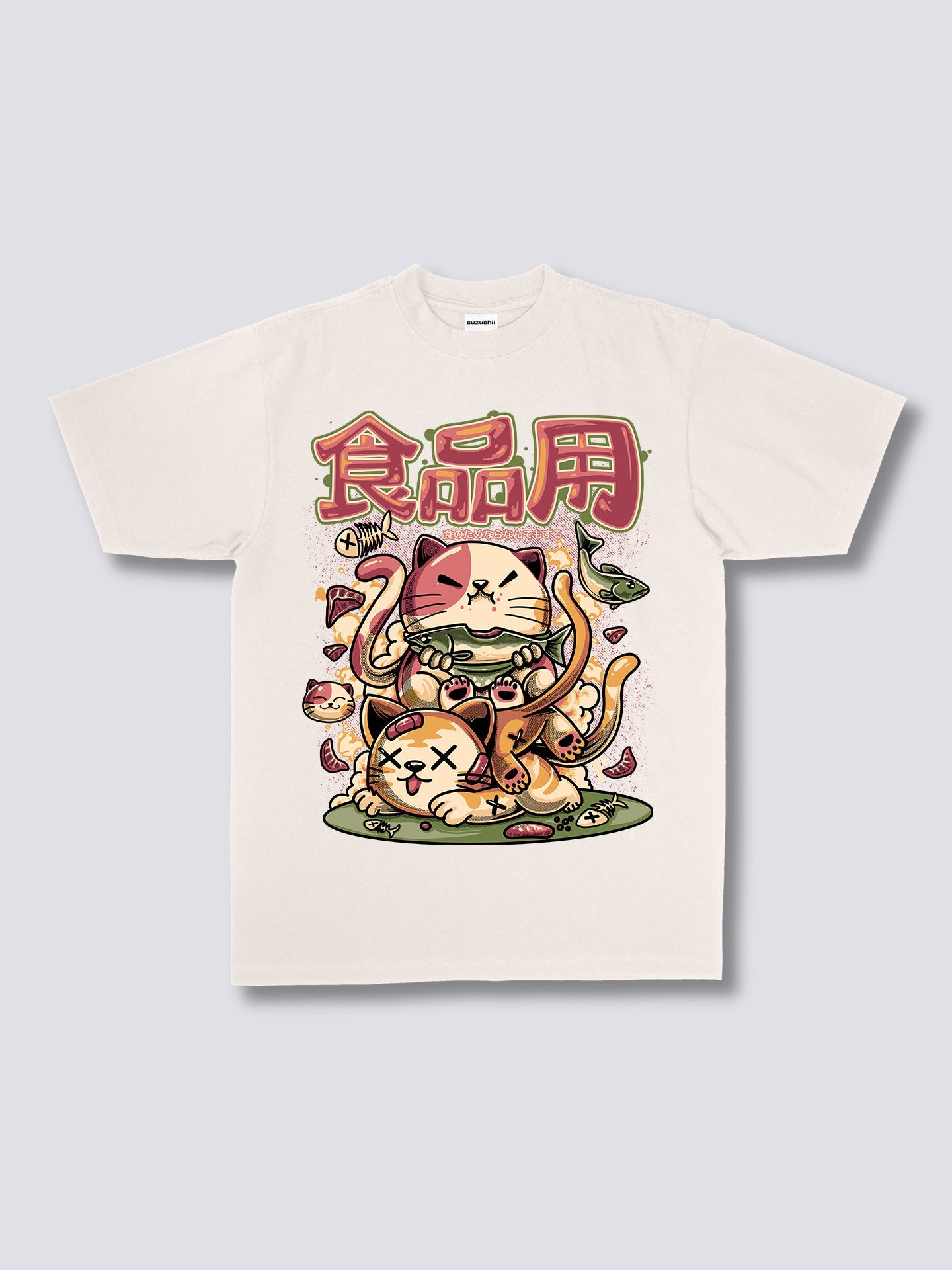 Hungry Neko T-shirt