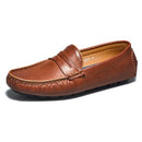 LEATHER DRIVER LOAFERS