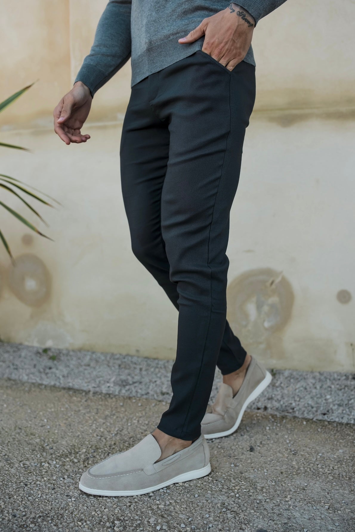 THE V1 TROUSERS - ANTHRACITE