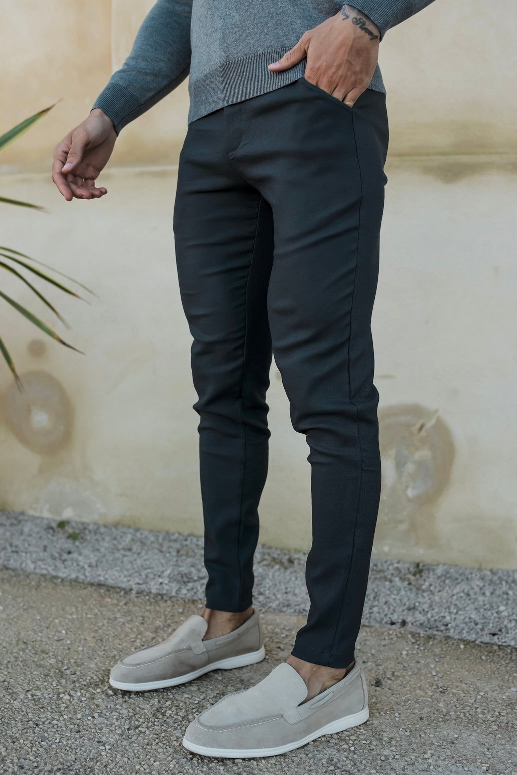 THE V1 TROUSERS - ANTHRACITE