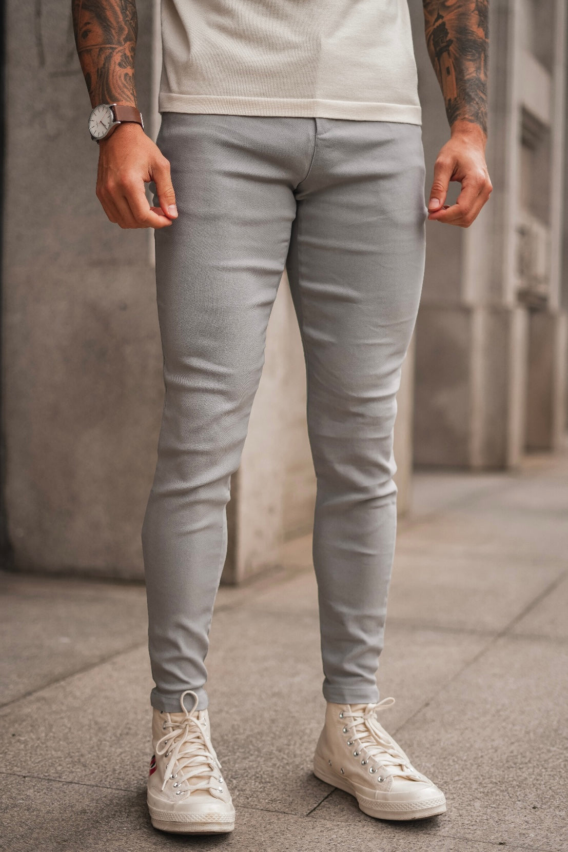 THE V1 TROUSERS - GREY