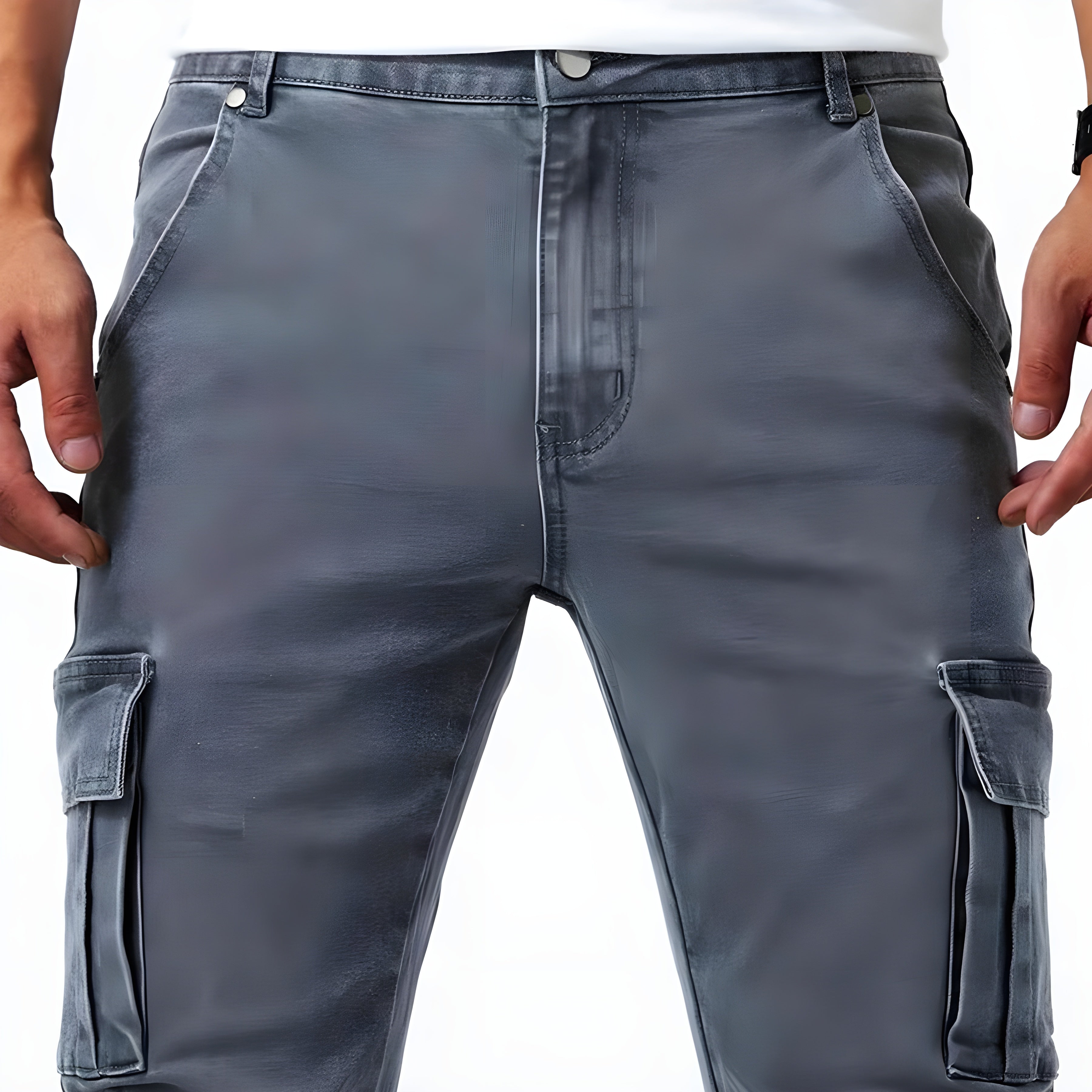 Valéro London - Denim Cargo Pants