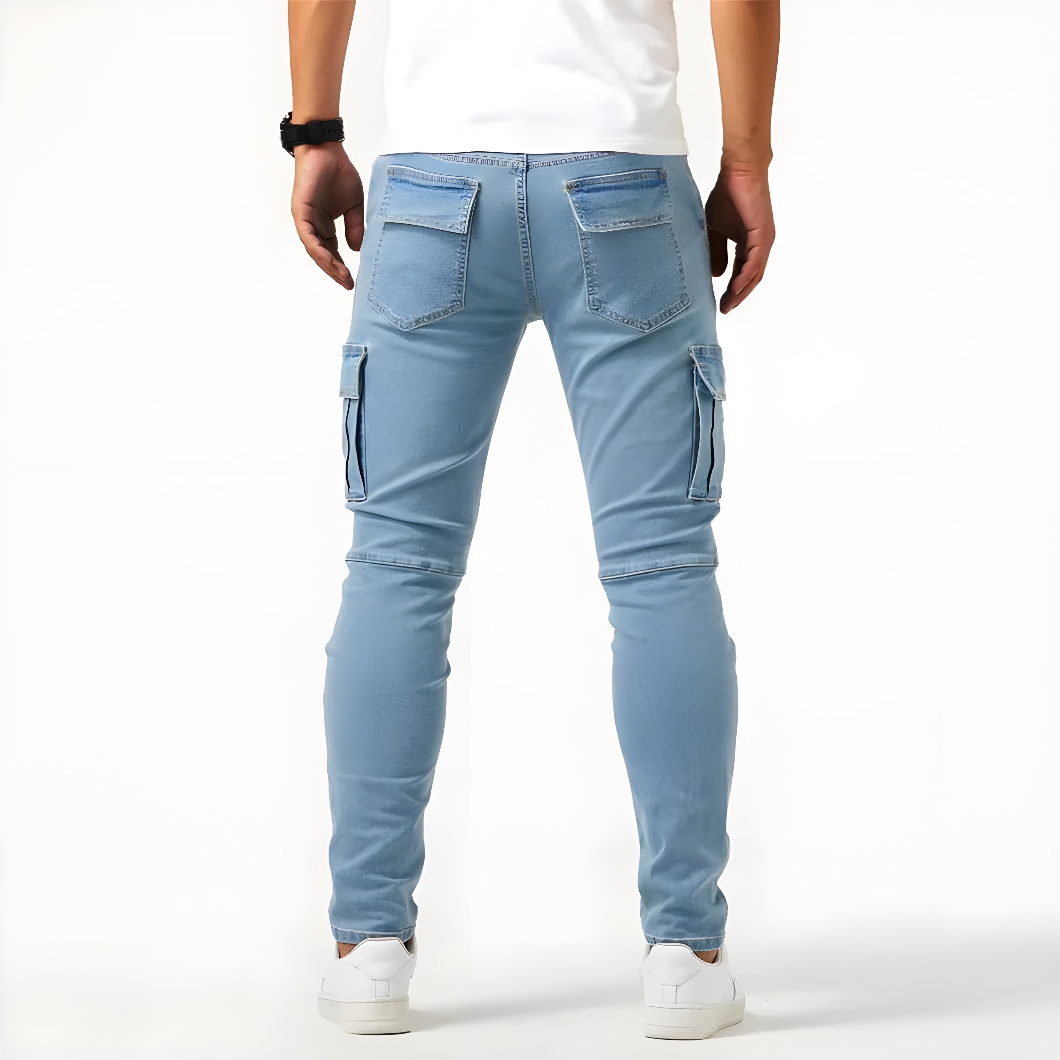 Valéro London - Denim Cargo Pants