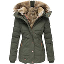 Alice™ - Warm winter coat with fur lining