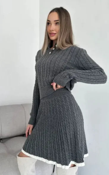 MARLOW KNITTED SWEATER DRESS