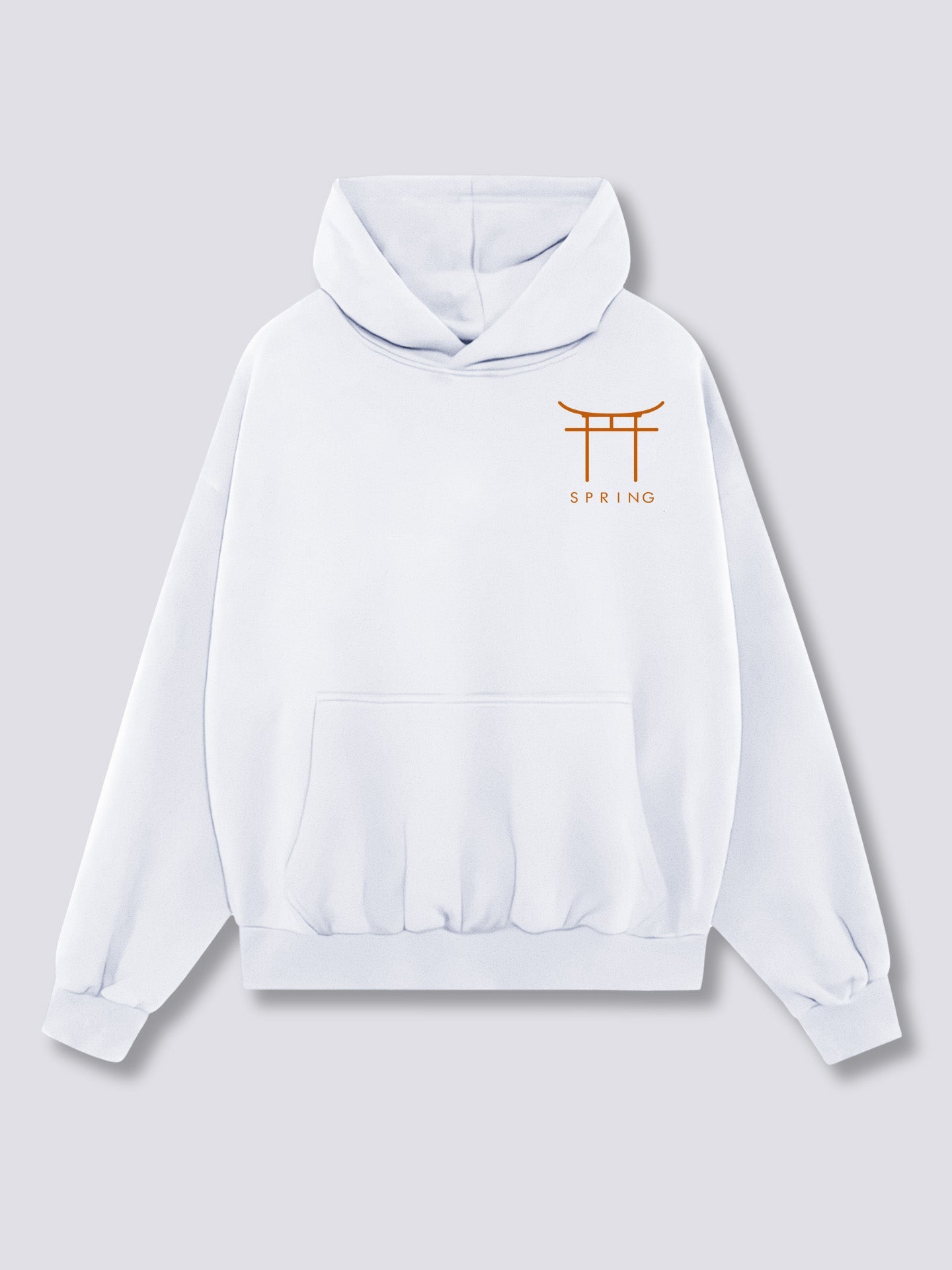 Peach Blossom Back Hoodie