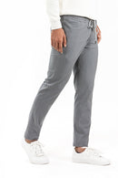 Valero London - Mineral Grey Stretch Joggers