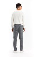 Valero London - Mineral Grey Stretch Joggers