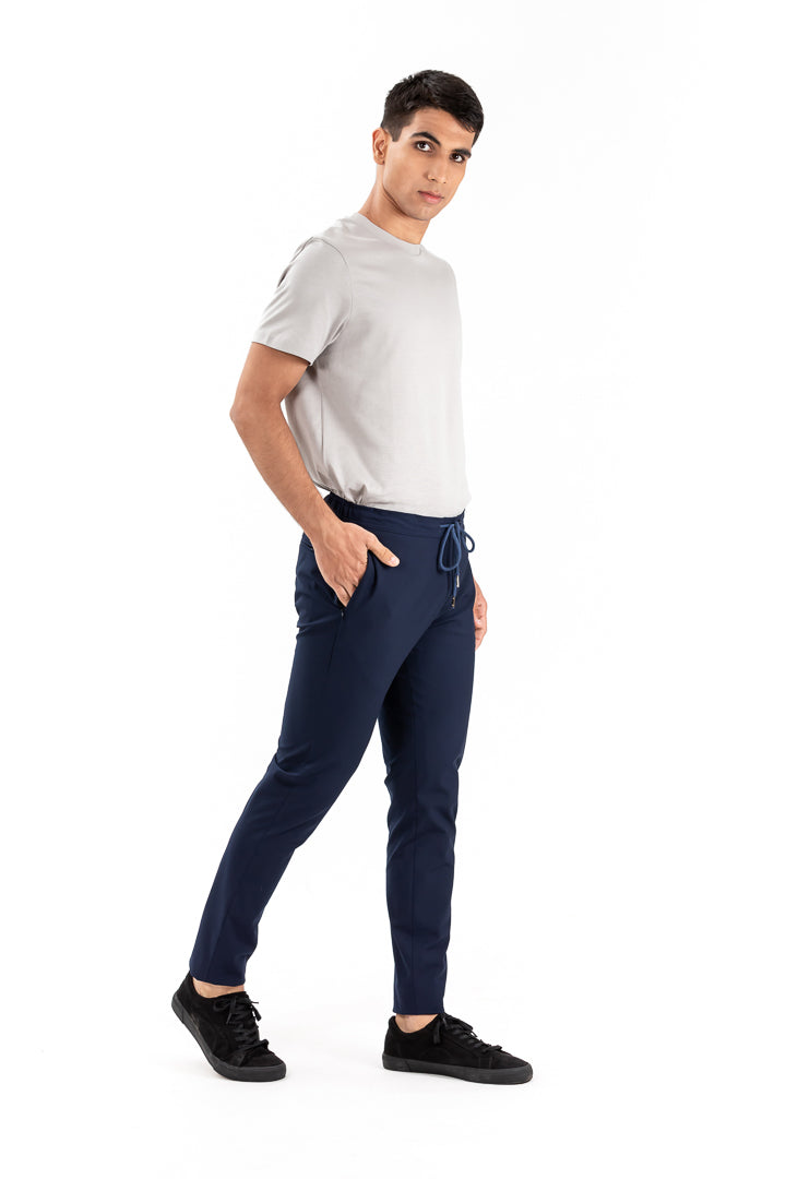 Valero London - Eco Navy Stretch Joggers