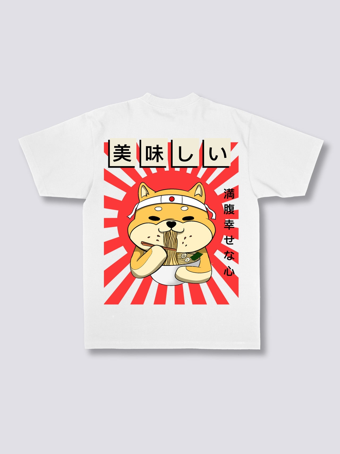 Ramen Shiba Back T-Shirt