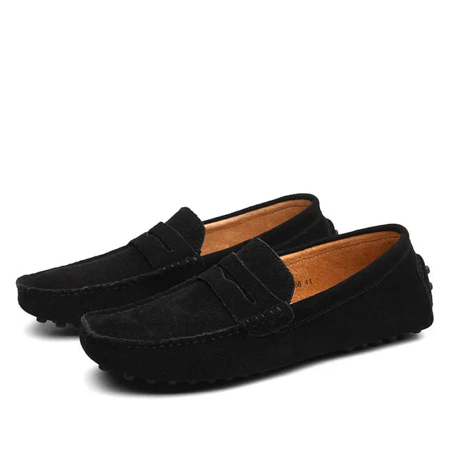 Valero London - Suede Marina Loafers