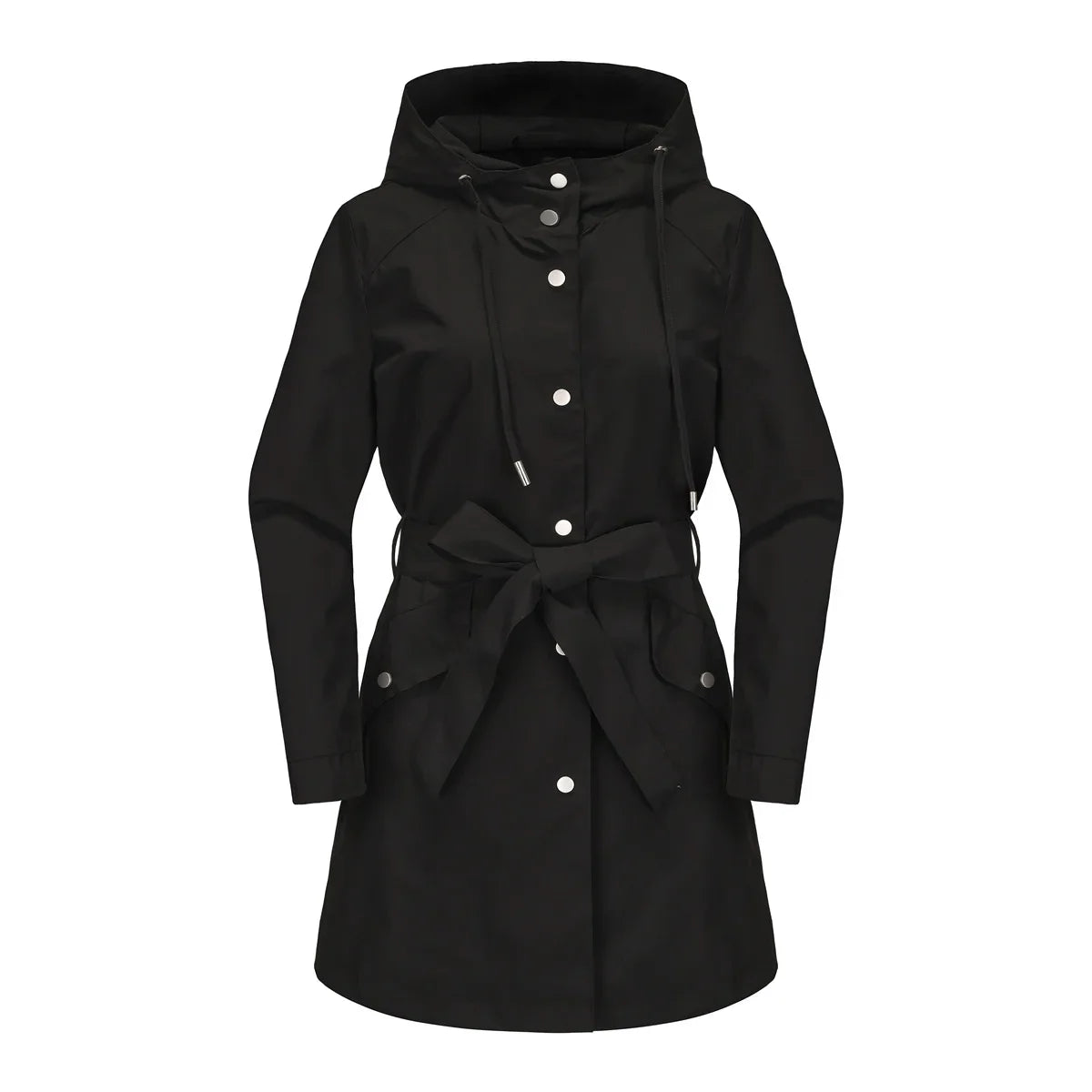 Valero London - Trench Coat Hooded Jacket