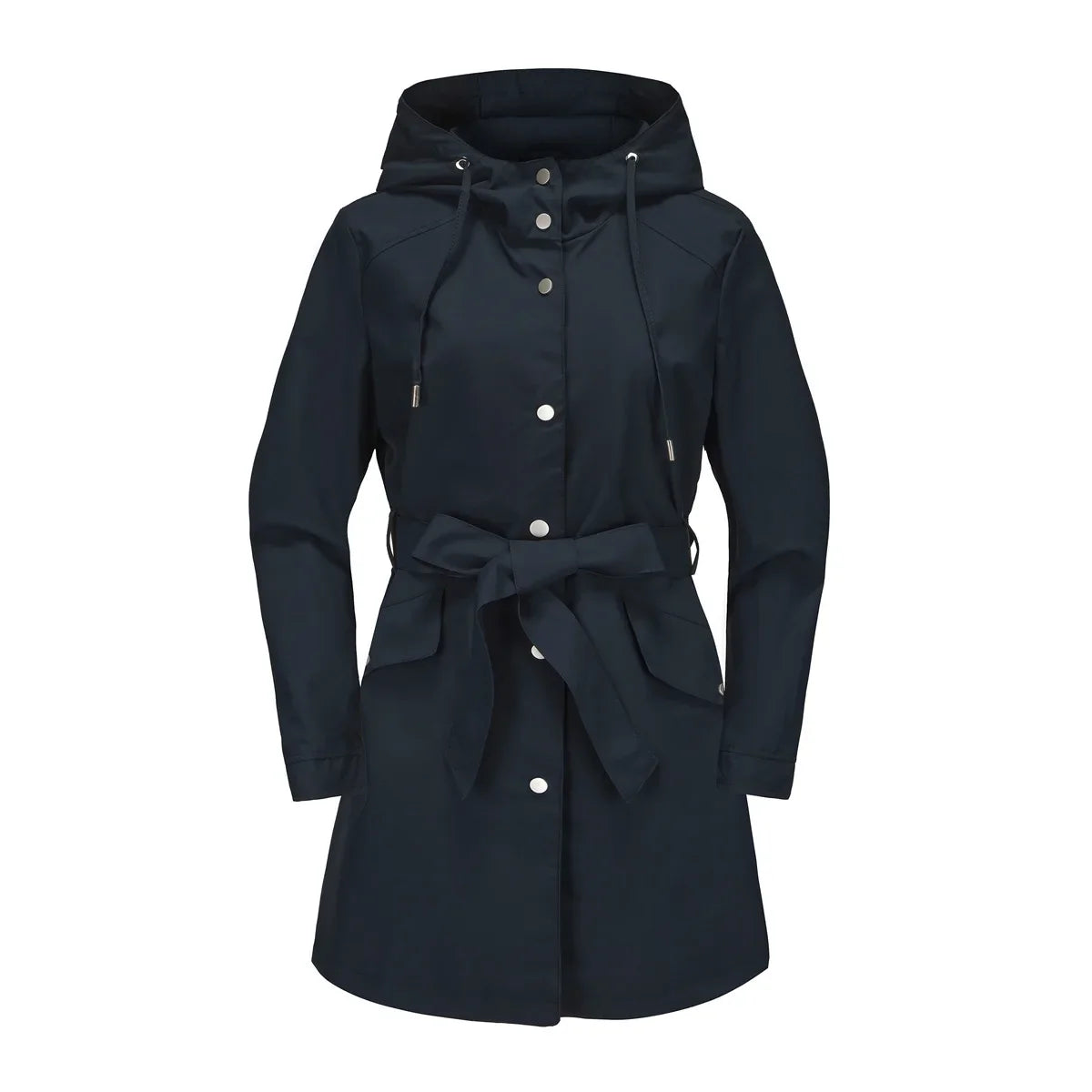 Valero London - Trench Coat Hooded Jacket