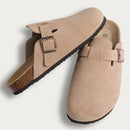 Valero London - Suede Clogs