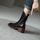 Georgia - Leather ankle boots