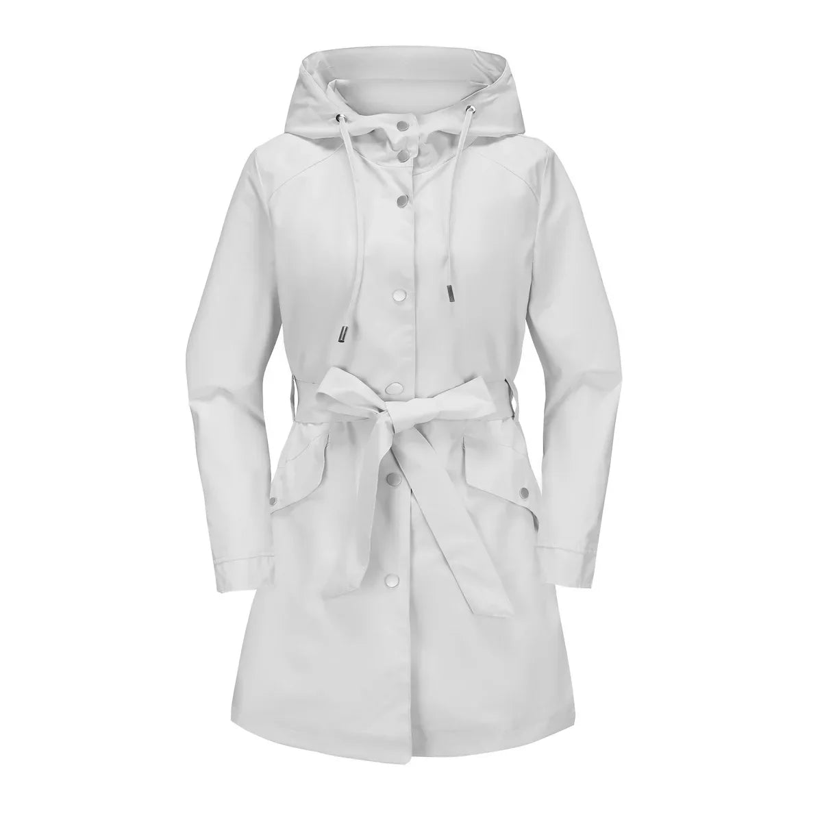 Valero London - Trench Coat Hooded Jacket