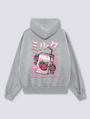 Strawberry Milk Back Hoodie