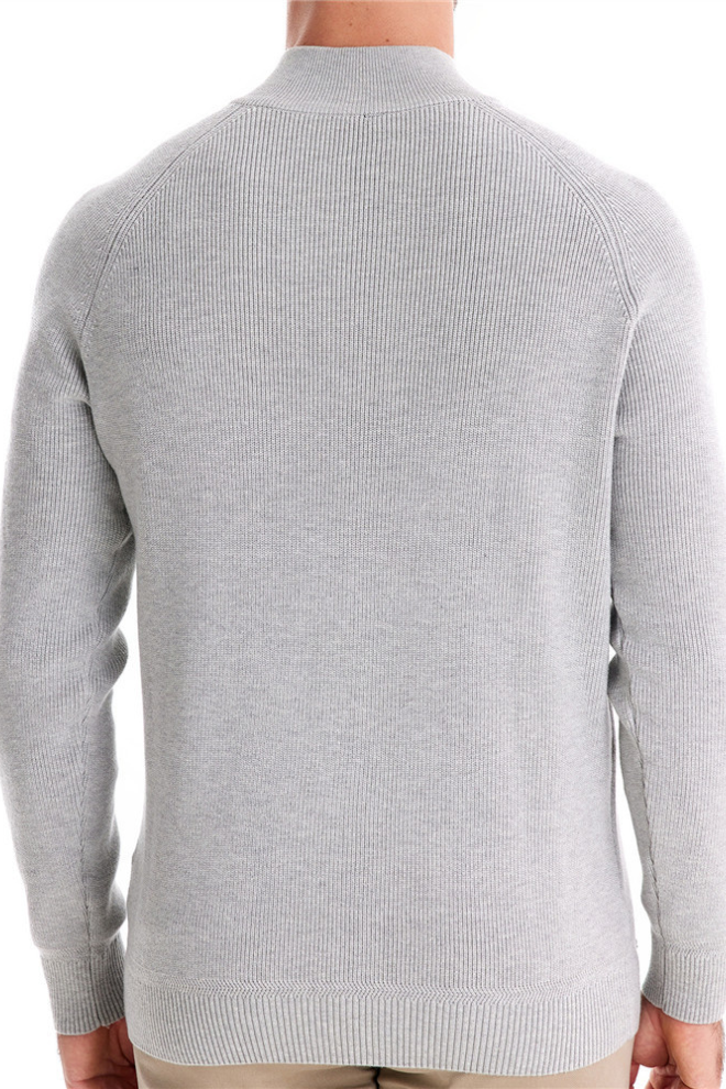 Valero London -  Stand Collar Casual Sweater