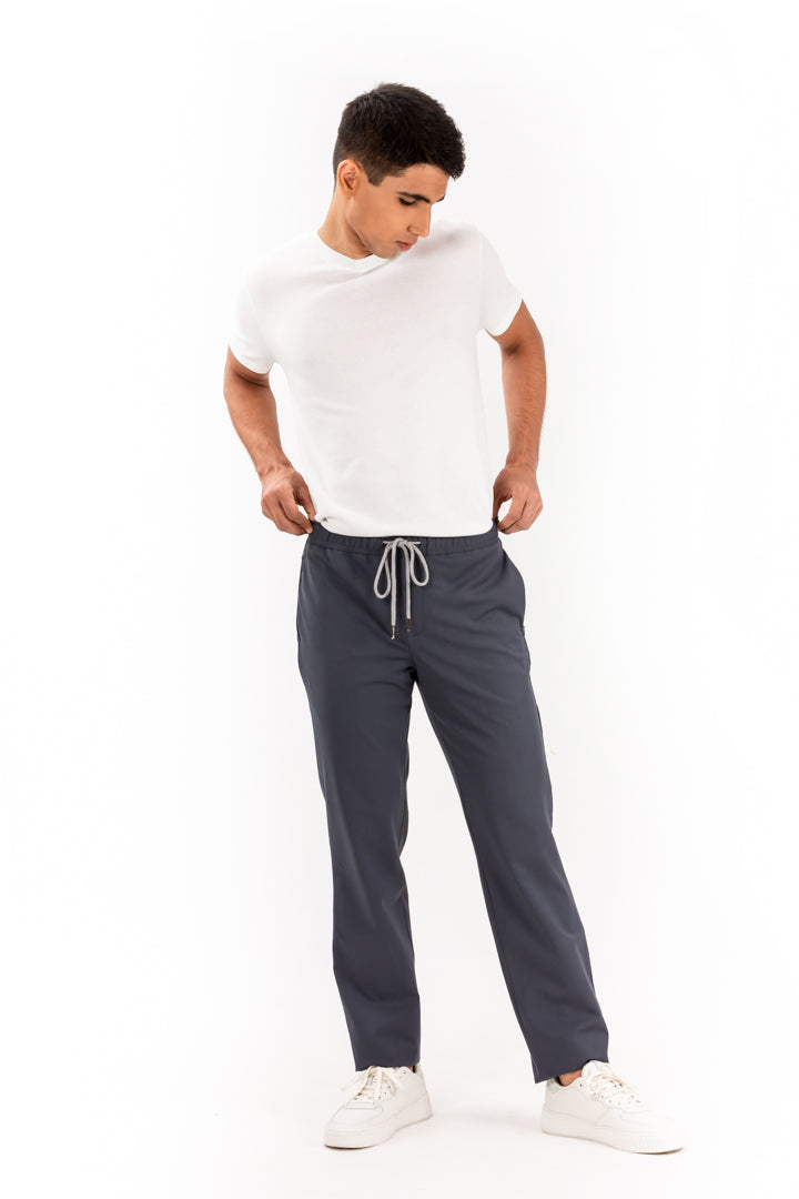 Valero London - Grey All Weather Stretch Joggers