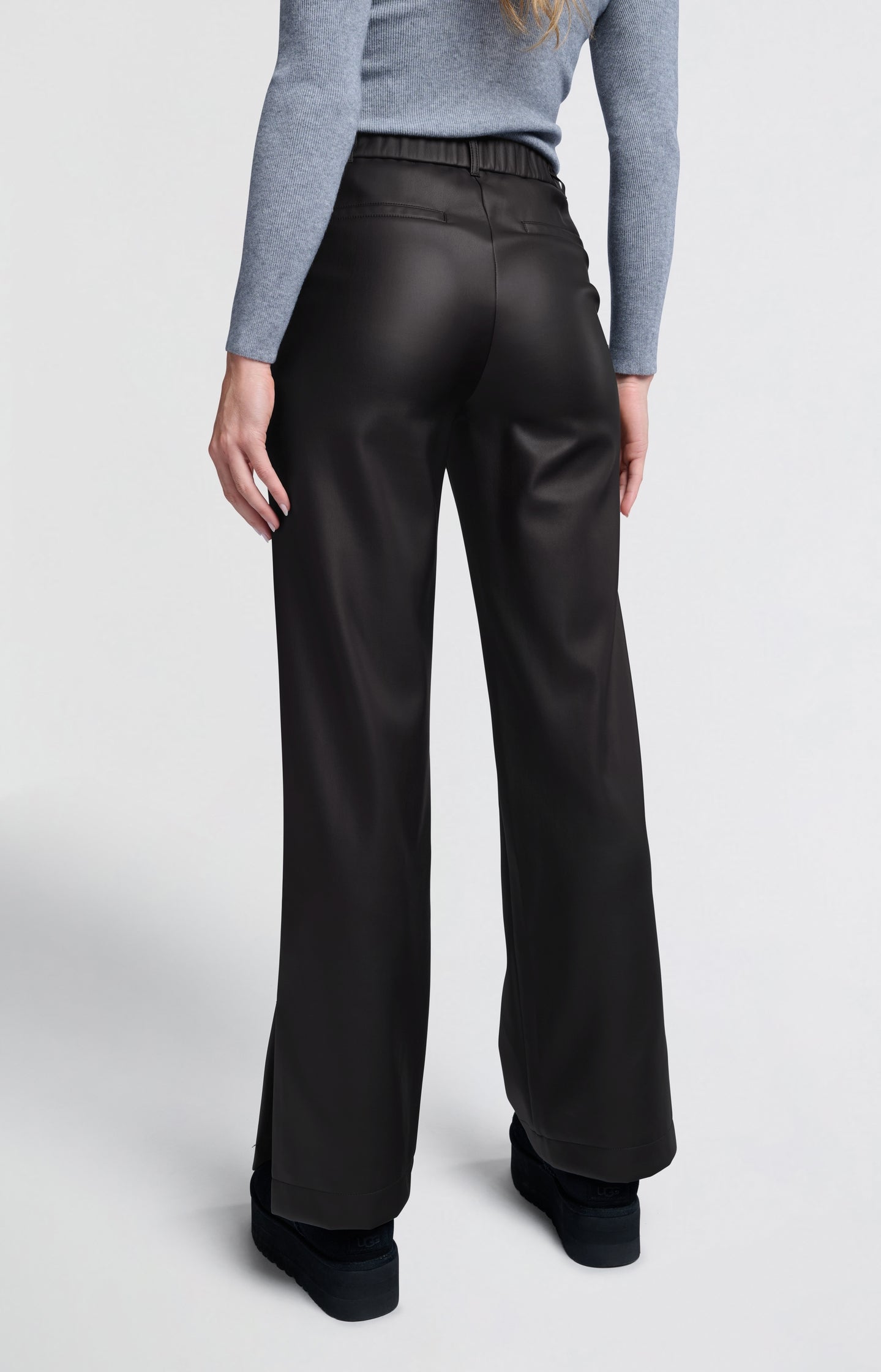 Valero London - Faux leather trousers