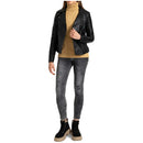 Valero London - Women Quilted Leather Biker Jacket