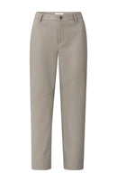 Valero London - Faux leather trousers with straight legs and pockets