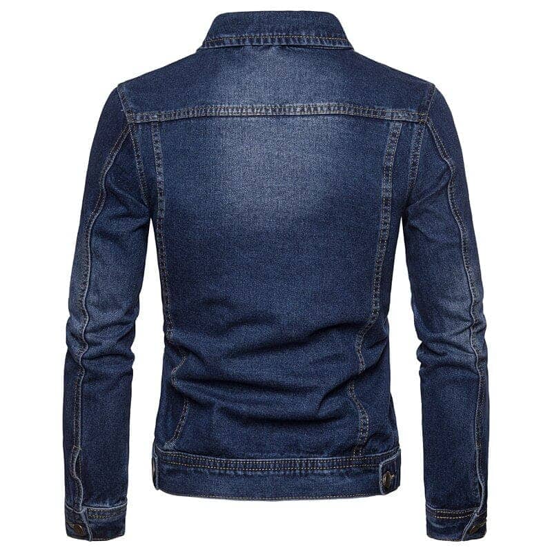 Valero London - Men's Elegant Slim Jeans Jacket