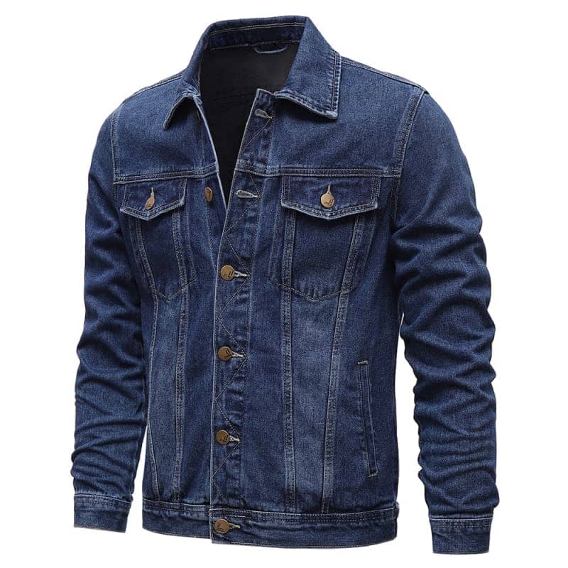 Valero London - Men's Elegant Slim Jeans Jacket