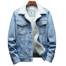 Valero London - Men's Fleece Lined Denim Jacket