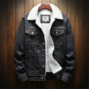 Valero London - Men's Fleece Lined Denim Jacket