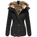 Alice™ - Warm winter coat with fur lining