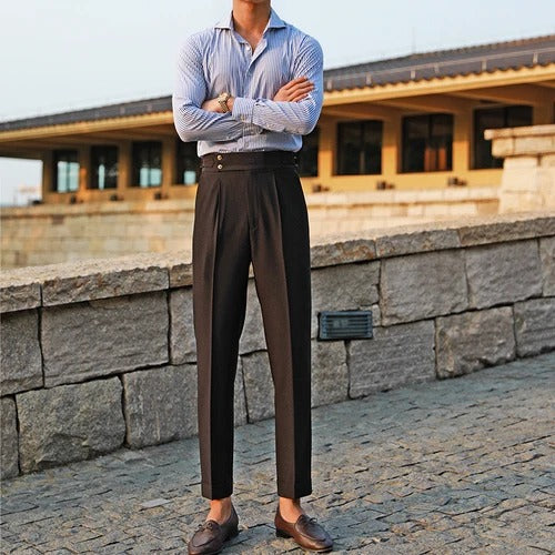 ThorneTailor™ | PLEATED DOUBLE BUTTON TROUSERS