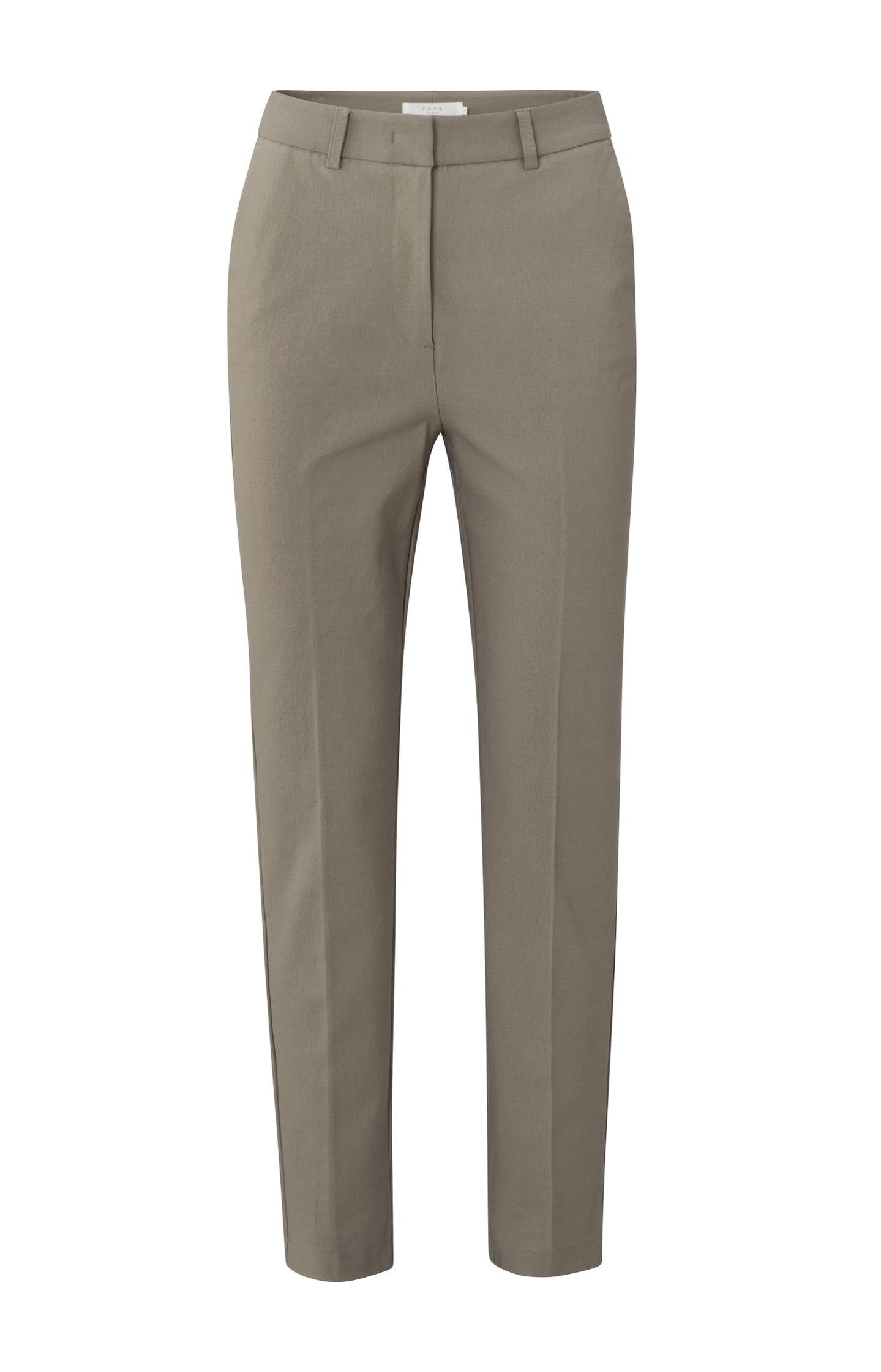 Valero London - Woven chino with straight legs, side pockets and zipper