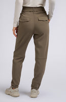 Valero London - Woven pants with high waist and straight legs