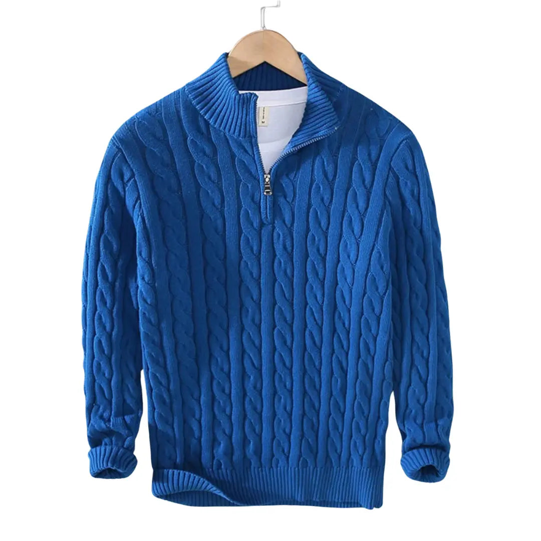 VALÉRO HALF ZIP SWEATER